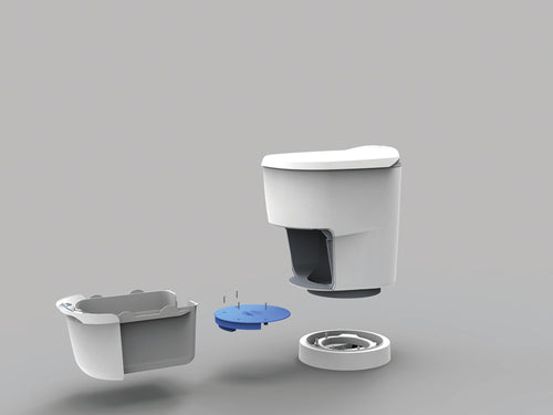 Clesana C1 Waterless Toilet R