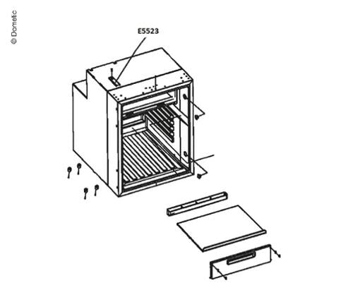 Water Container/Drip Tray Dometic Fridge