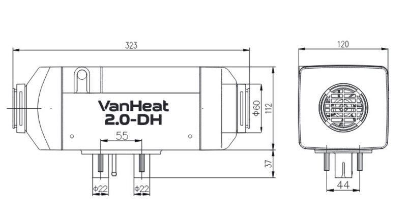 Carbest VanHeat 2.0 DH