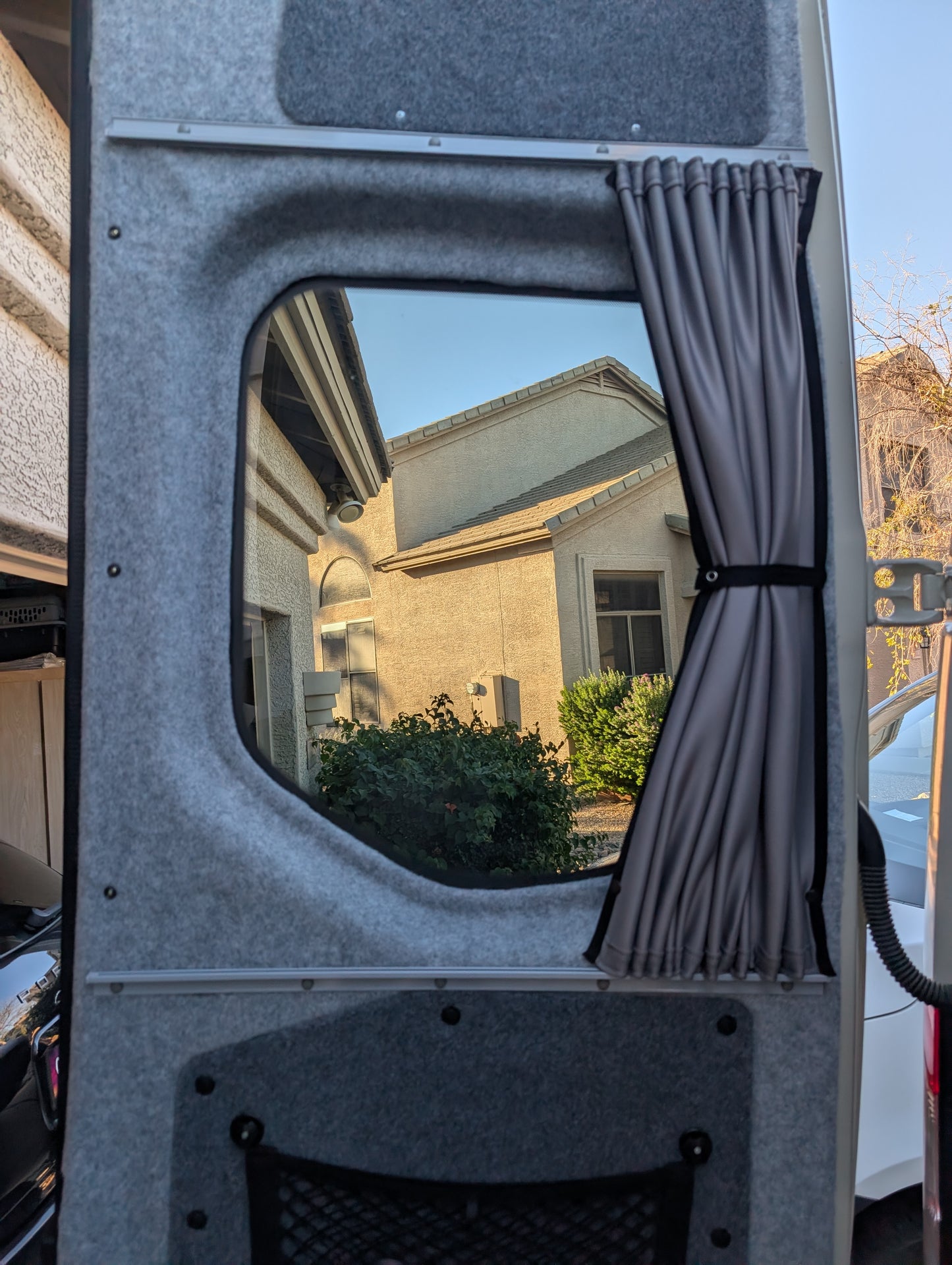 Sprinter Curtain set for rear doors