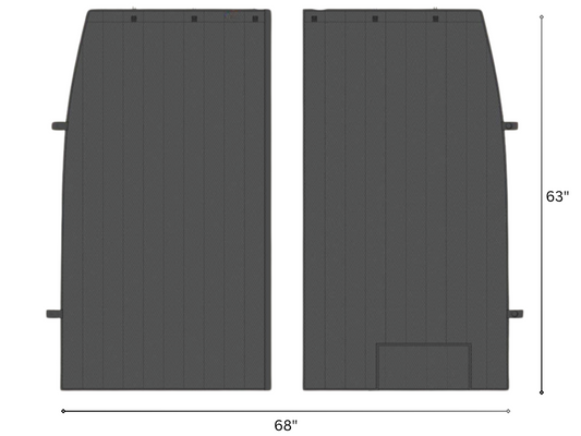 SPRINTER INSULATED PRIVACY CURTAIN