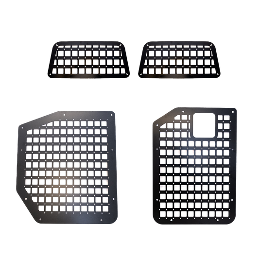 The Original Rear Door Modular MOLLE Storage Panel for Mercedes Sprinter (2019+) by FreedomVanGo