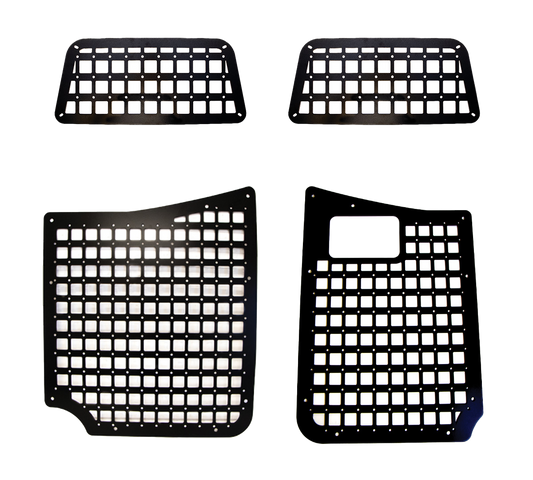 The Original Rear Door Modular MOLLE Storage Panel for Mercedes Sprinter (2007-2018) by FreedomVanGo